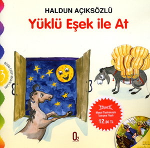 Yuklu esek ile at