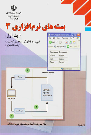 Bastahʹhā-yi narmafzārī 3 (jild-i avval) sāl-i sivvum-i dawrahʼi āmūzish-i mutavassiṭah fannī va ḥirfahʹī