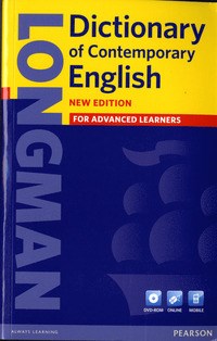 Longman Dictionary of Contemporary English ,New edition ,for advanced learners + CD