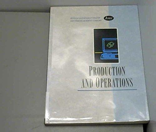 Production and Operations
