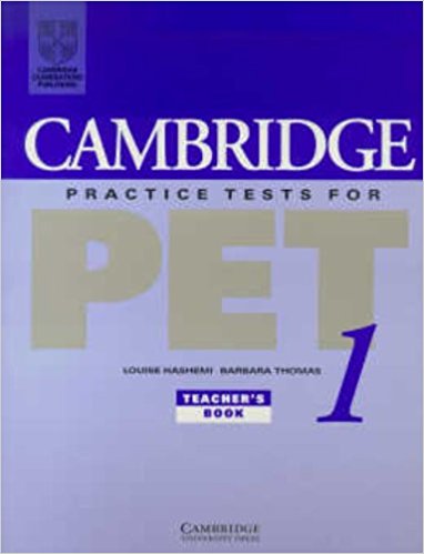 Cambridge Practice Tests for PET 1 - Teacher's Book
