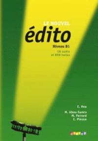 édito , Le Nouvel, Niveau B1, +CD +DVD