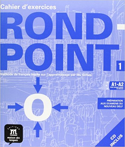Rond-Point 1 , cahier d'exercices , A1-A2 + CD