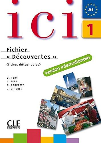 ici 1 , A1 , Cahier d'exercices + CD-Audio, Fichier Découvertes