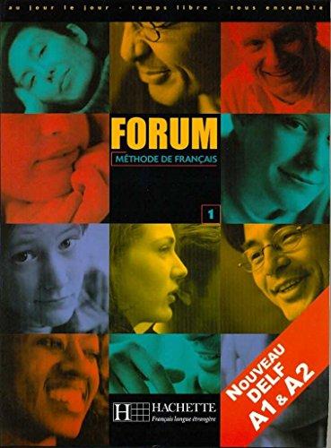 Forum 1 , Méthode de francais , Nouveau delf A1&A2 + CD (audio)