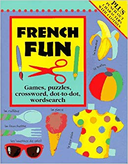 French Fun , (Games, puzzles, crossword, dot-to-dot, wordsearch)