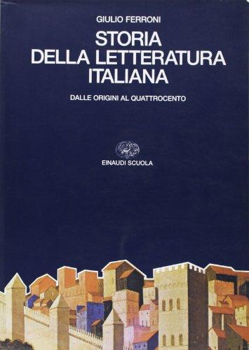Storia della letteratura italiana