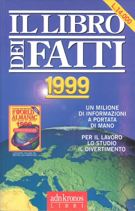 Il Libro dei Fatti 1999   ,L. 14000