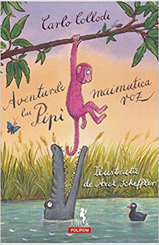 Aventurile lui Pipì, maimutica roz
