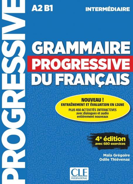 Grammaire progressive du francais, intermédiare A2-B1, 4e édition + CD