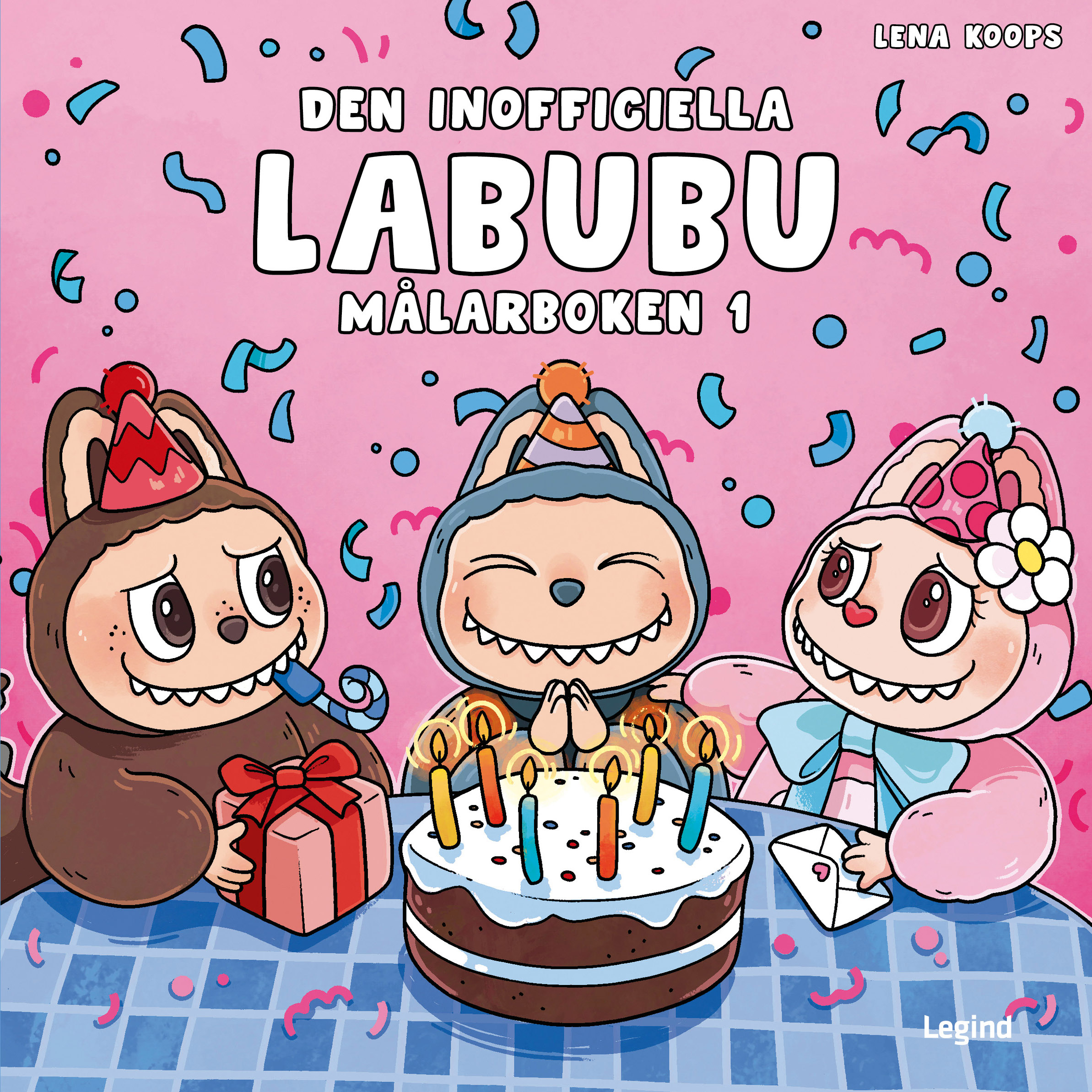 Den inofficiella Labubu målarboken 1