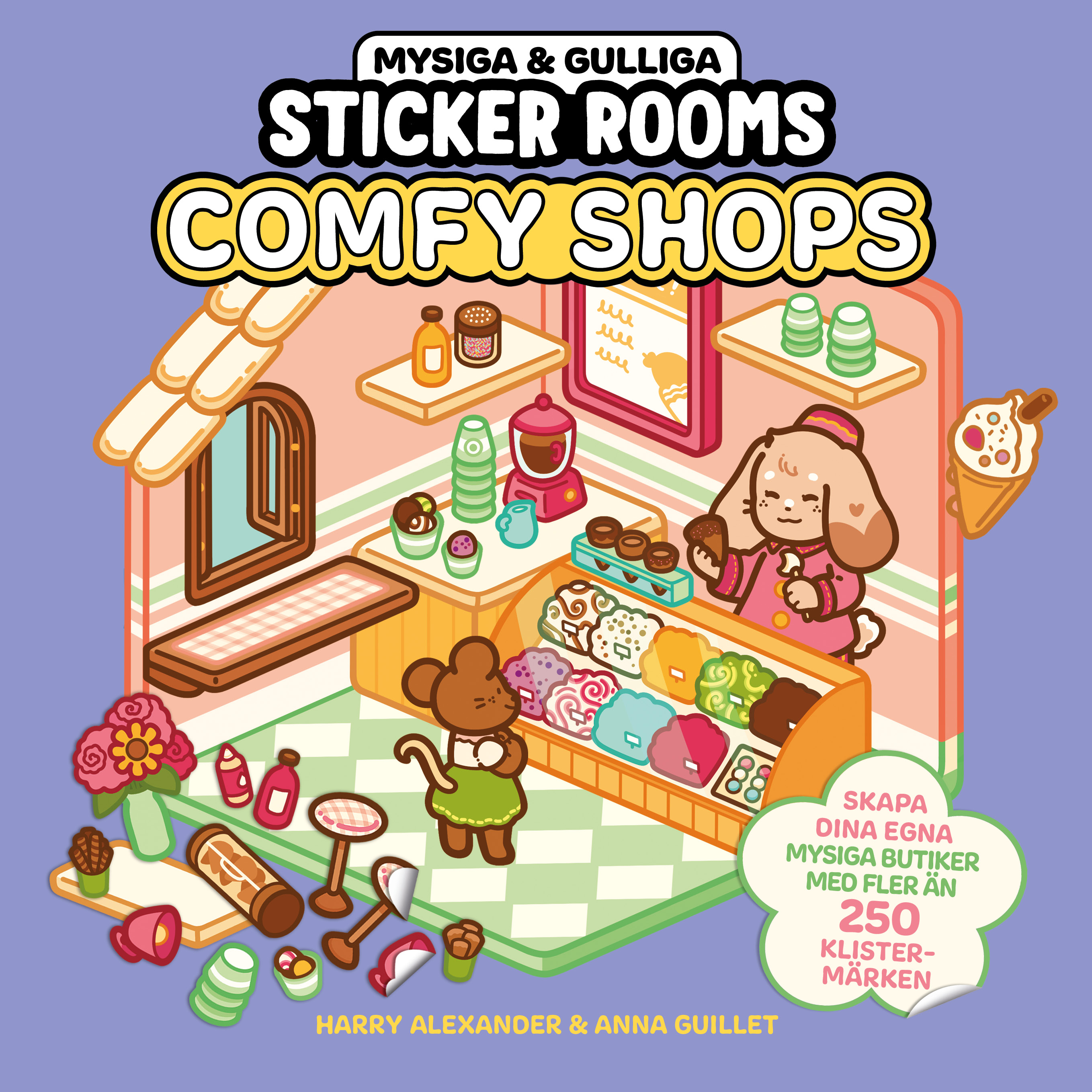 Comfy Shops : med cozy klistermärken