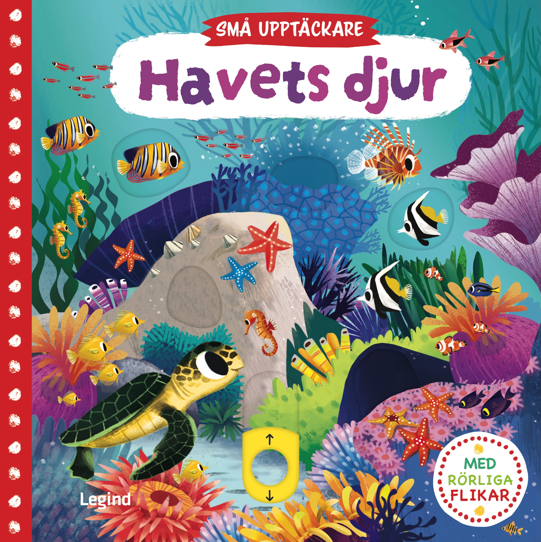 Havets djur - med rörliga flikar
