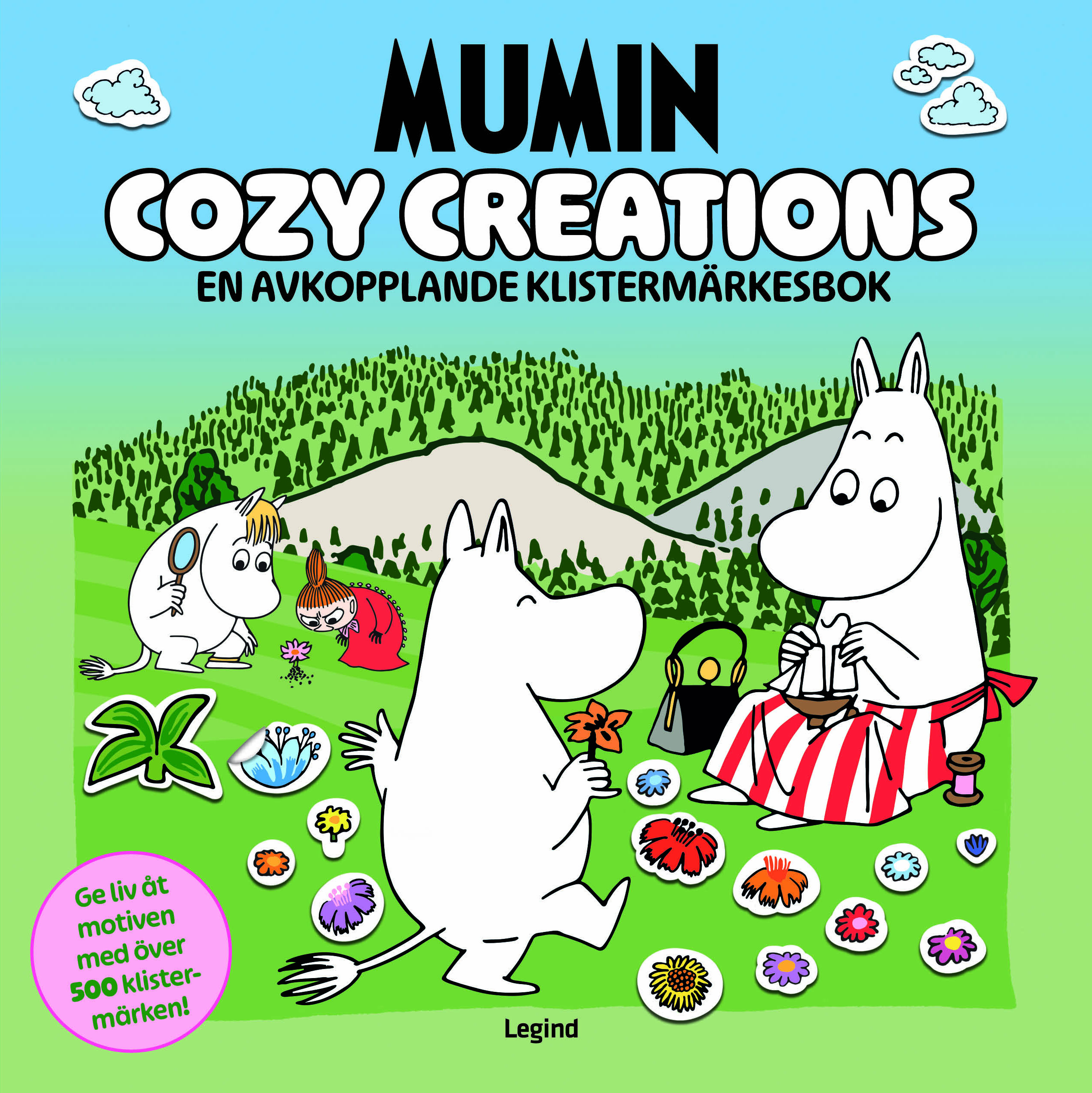 Mumin Cozy Creations : En klistermärkesbok