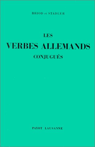 Les Verbes Allemands Conjugués