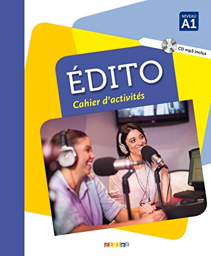 Edito A1 Cahier d'activités - Övningsbok
