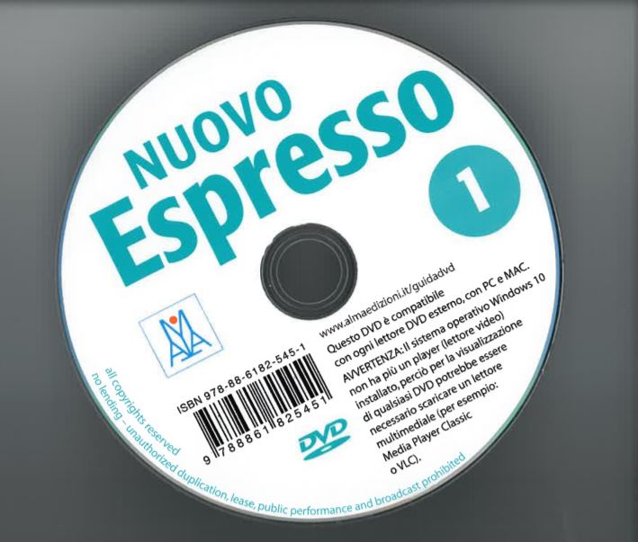 Nuovo Espresso 1 DVD