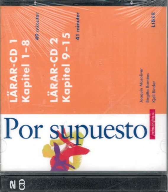 Por supuesto 1 Lärar-cd 1-2