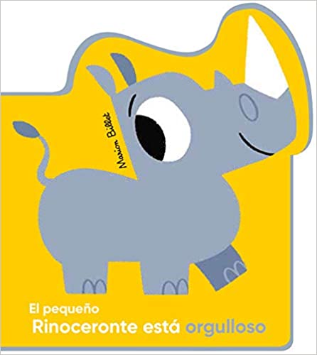 El pequeño Rinoceronte está orgulloso 