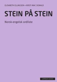  Stein på stein Norsk-engelsk ordliste
