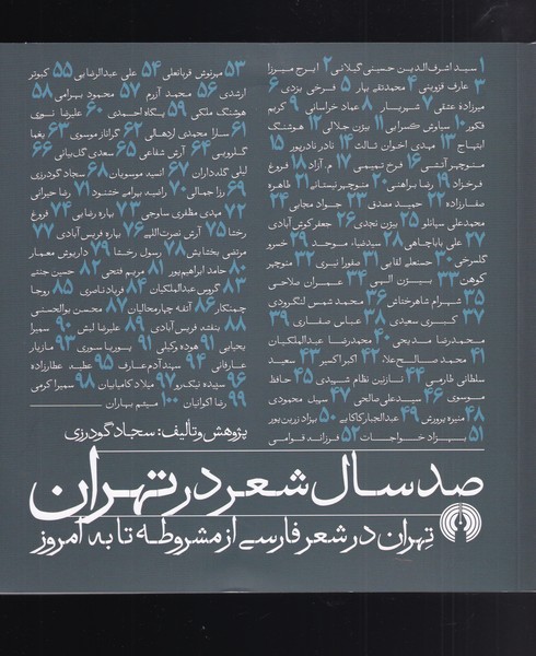 Ṣad sāl Shi'r dar Tihrān (Tihrān dar Shi'r-i Fārsī az Mashrūṭah tā bah Imrūz