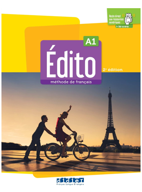 Edito A1 Méthode de francais - Lärobok