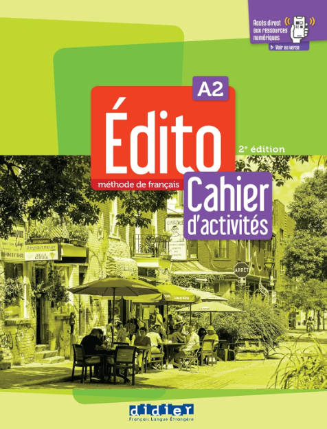 Edito A2 Cahier D activites