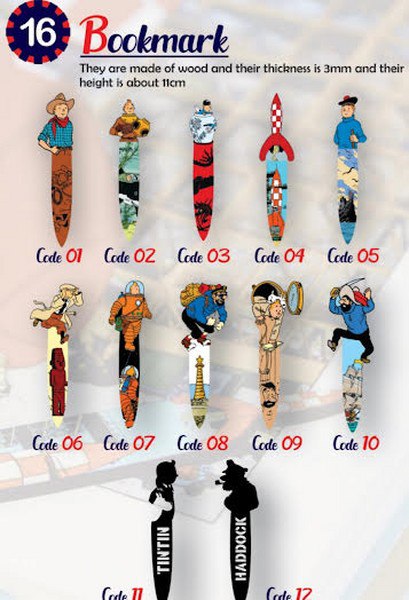 Tintin Bookmark