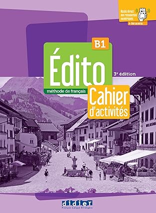Edito B1 Cahier D activites