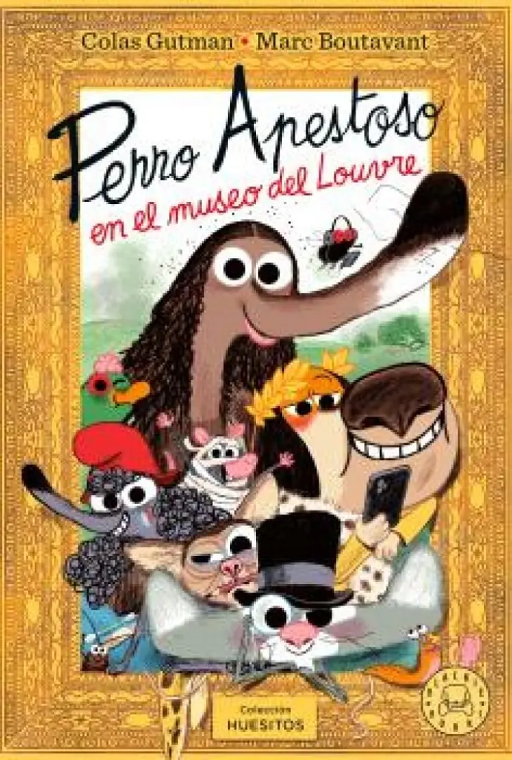 Perro apestoso en el Museo del Lovre