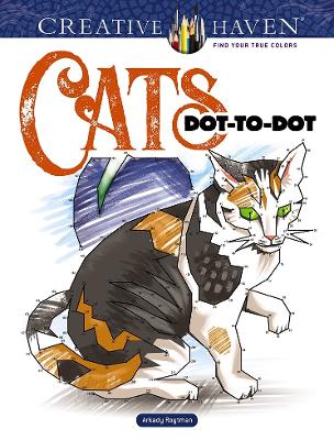 Creative haven cats dot-to-dot