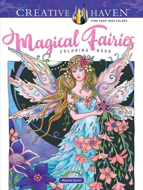 Creative haven magical fairies coloring book