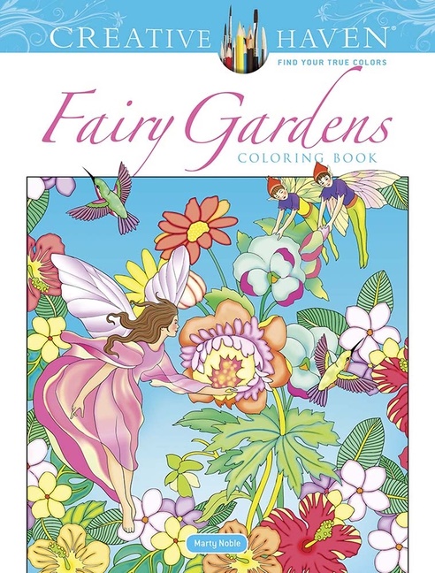Fairy Gardens Coloring Book