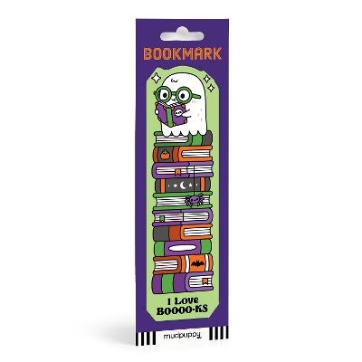 I Love BOOOO-KS Ghost Bookmark