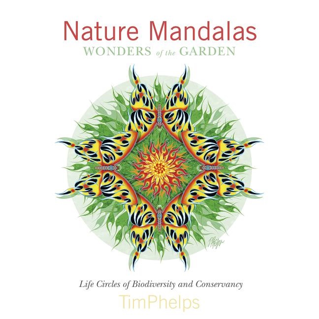 Nature mandalas wonders of the garden - life circles of biodiversity and co