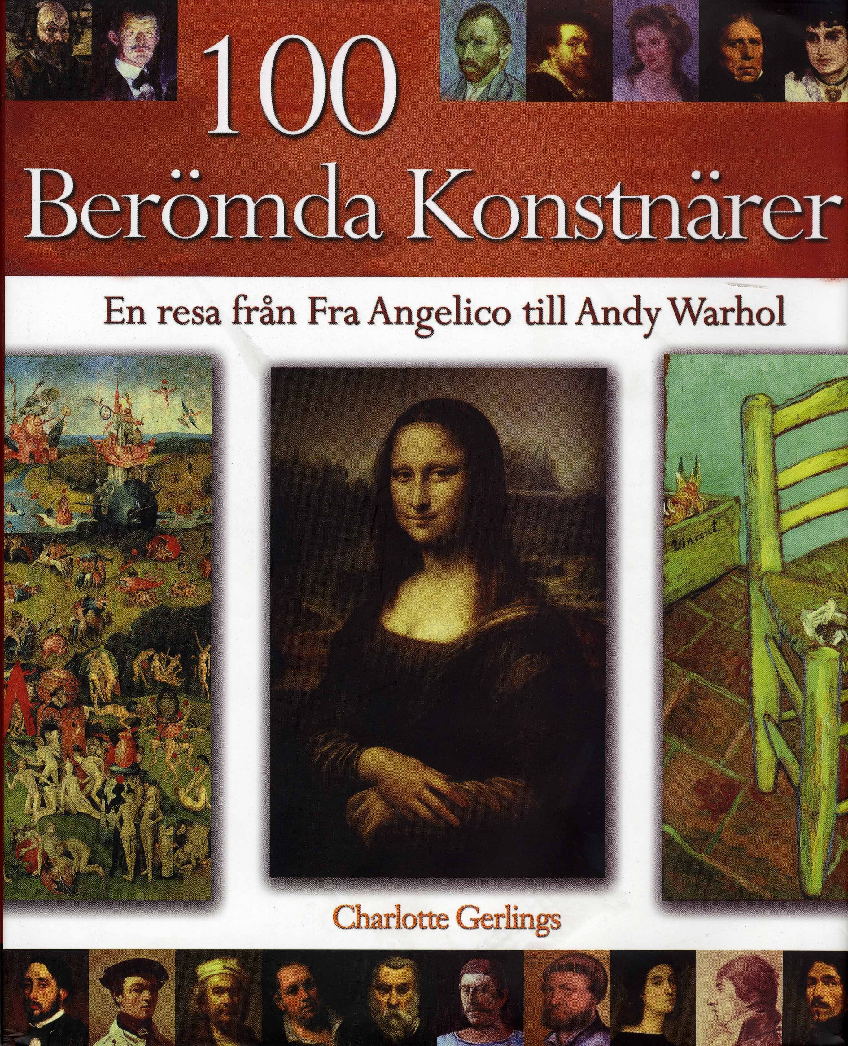 100 berömda konstnärer