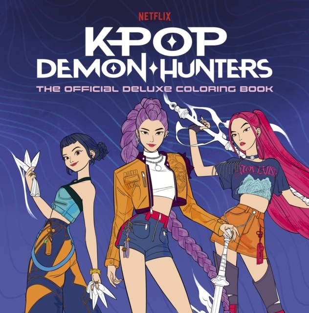 KPop Demon Hunters: Official Colouring Book