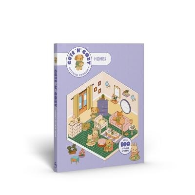 Cute 'n' Cozy Sticker Therapy: Homes