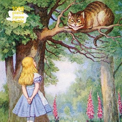 Alice and the Cheshire Cat,Pussel, 1000 bitar, Flame Tree
