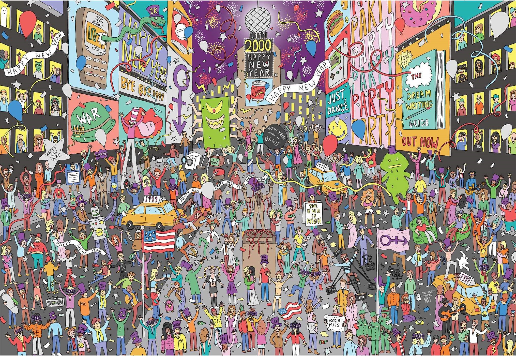 Where's Prince? Prince in 1999 - 500 piece jigsaw puzzle