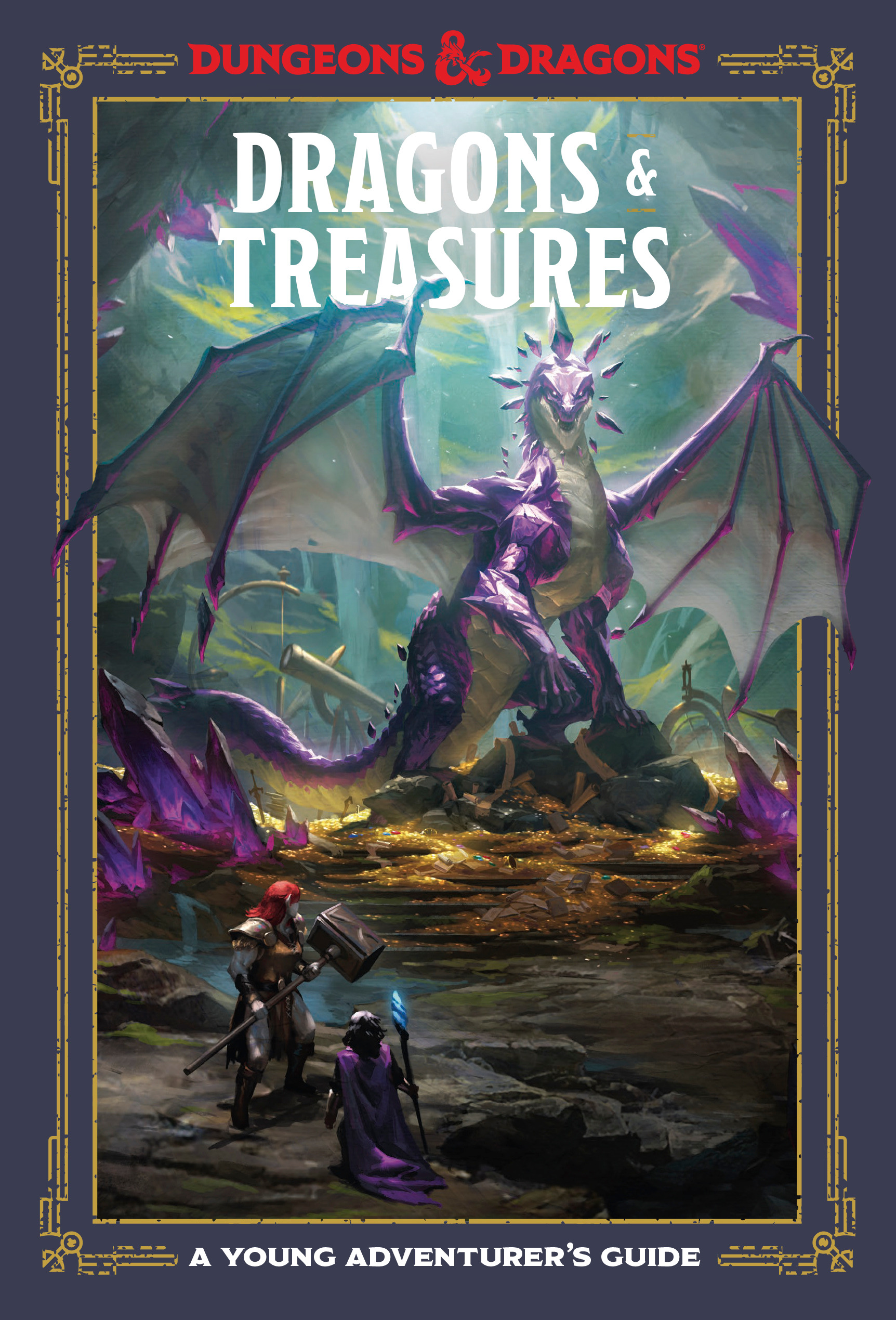 Dragons & Treasures (Dungeons & Dragons) - A Young Adventurer's Guide