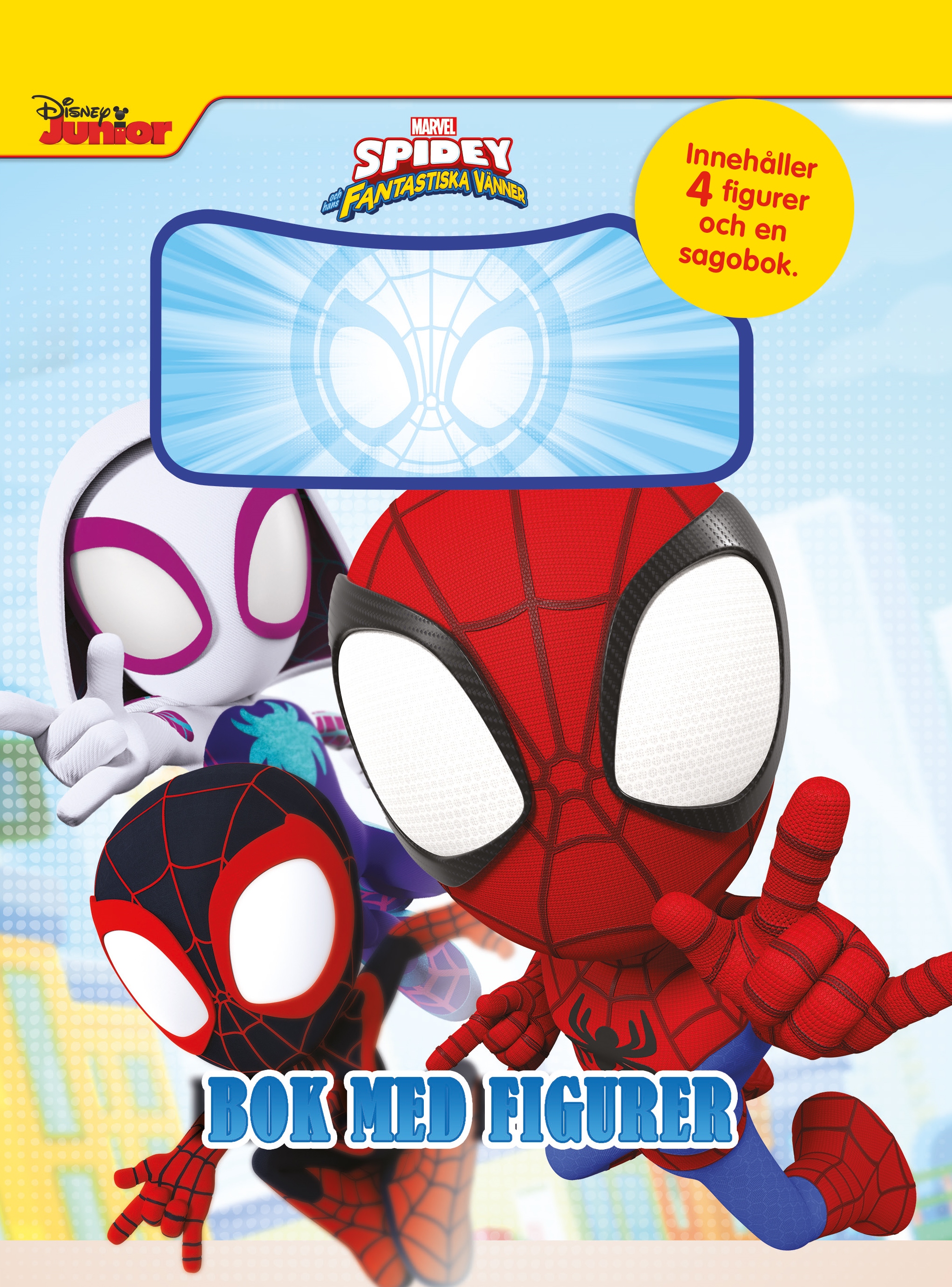 Marvel - Spidey & his Amazing Friends (4 figurer och bok)