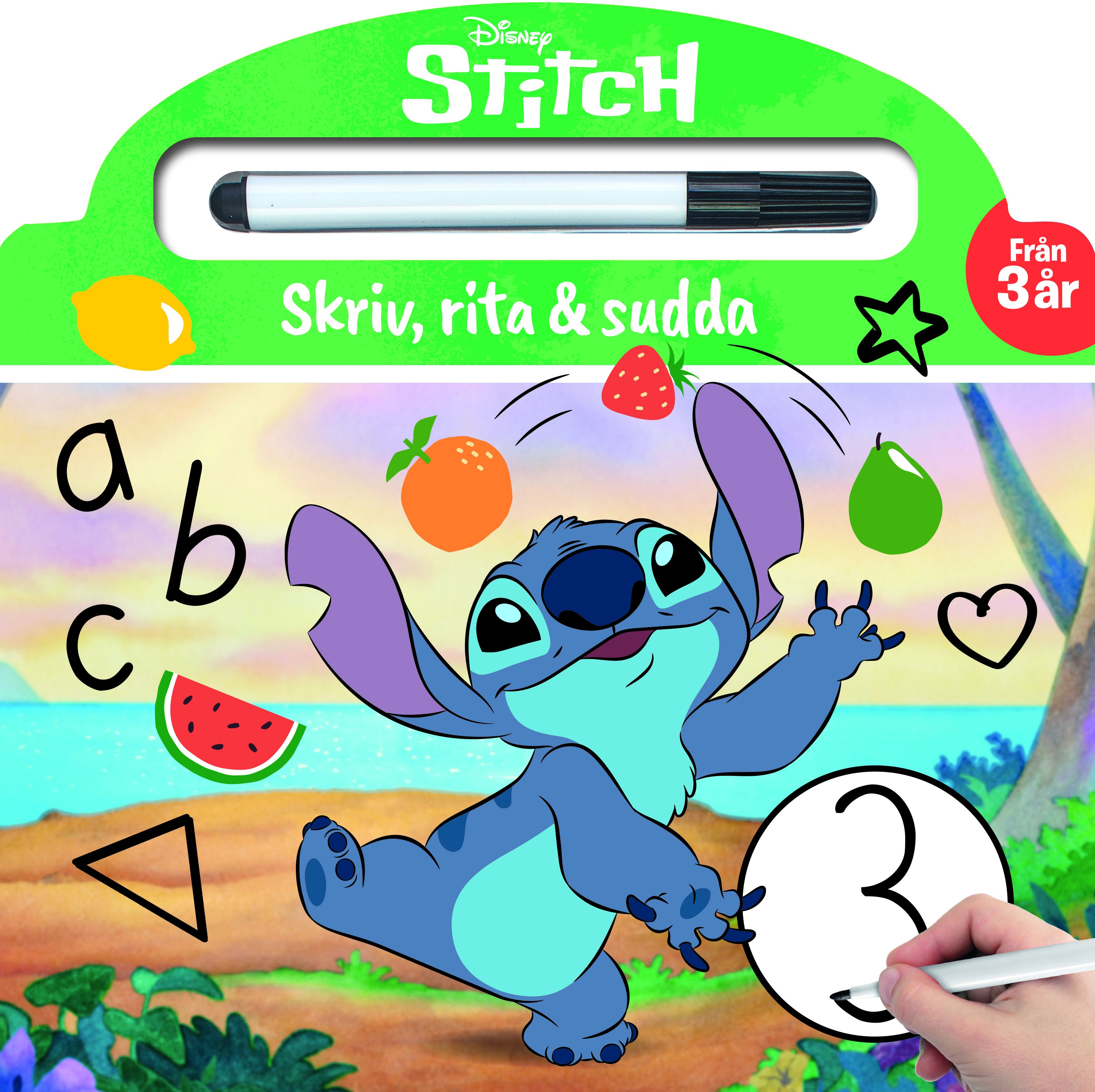 Skriv, rita & sudda. Stitch