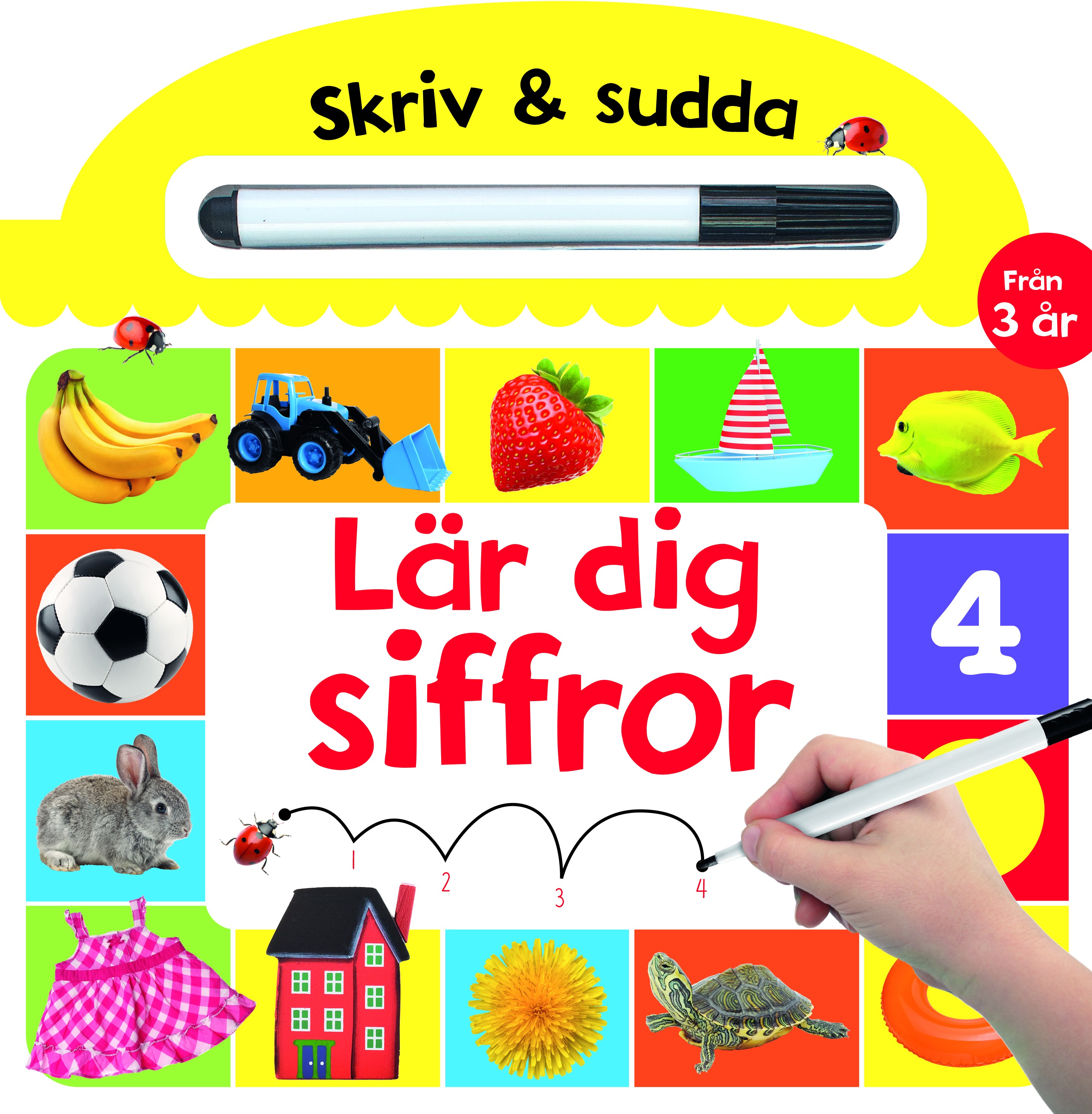 Skriv & sudda - Lär dig siffror