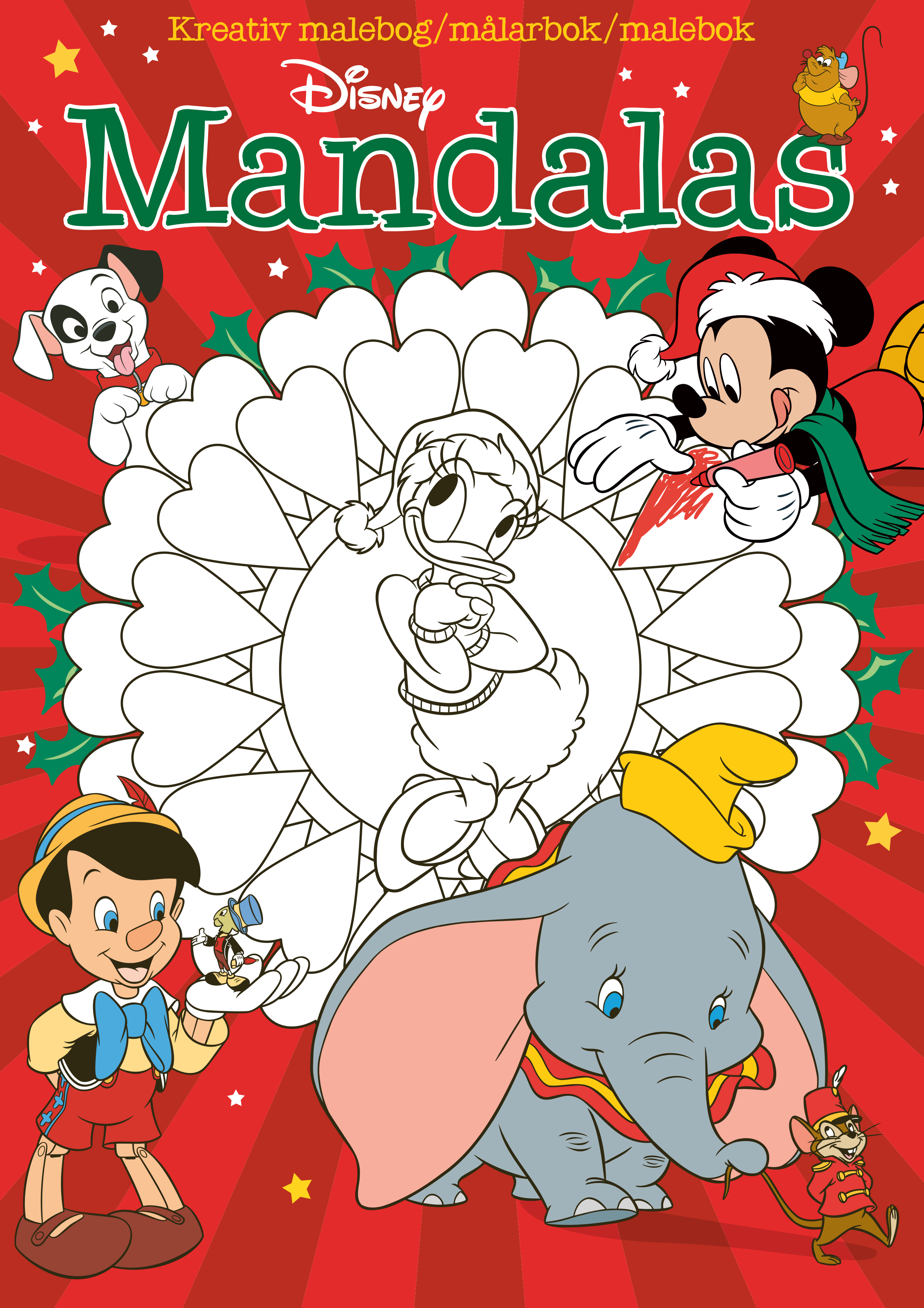 Disney. Mandalas - kreativ målarbok