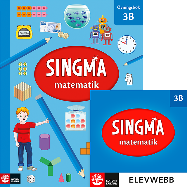 Singma matematik 3B Övningsbok