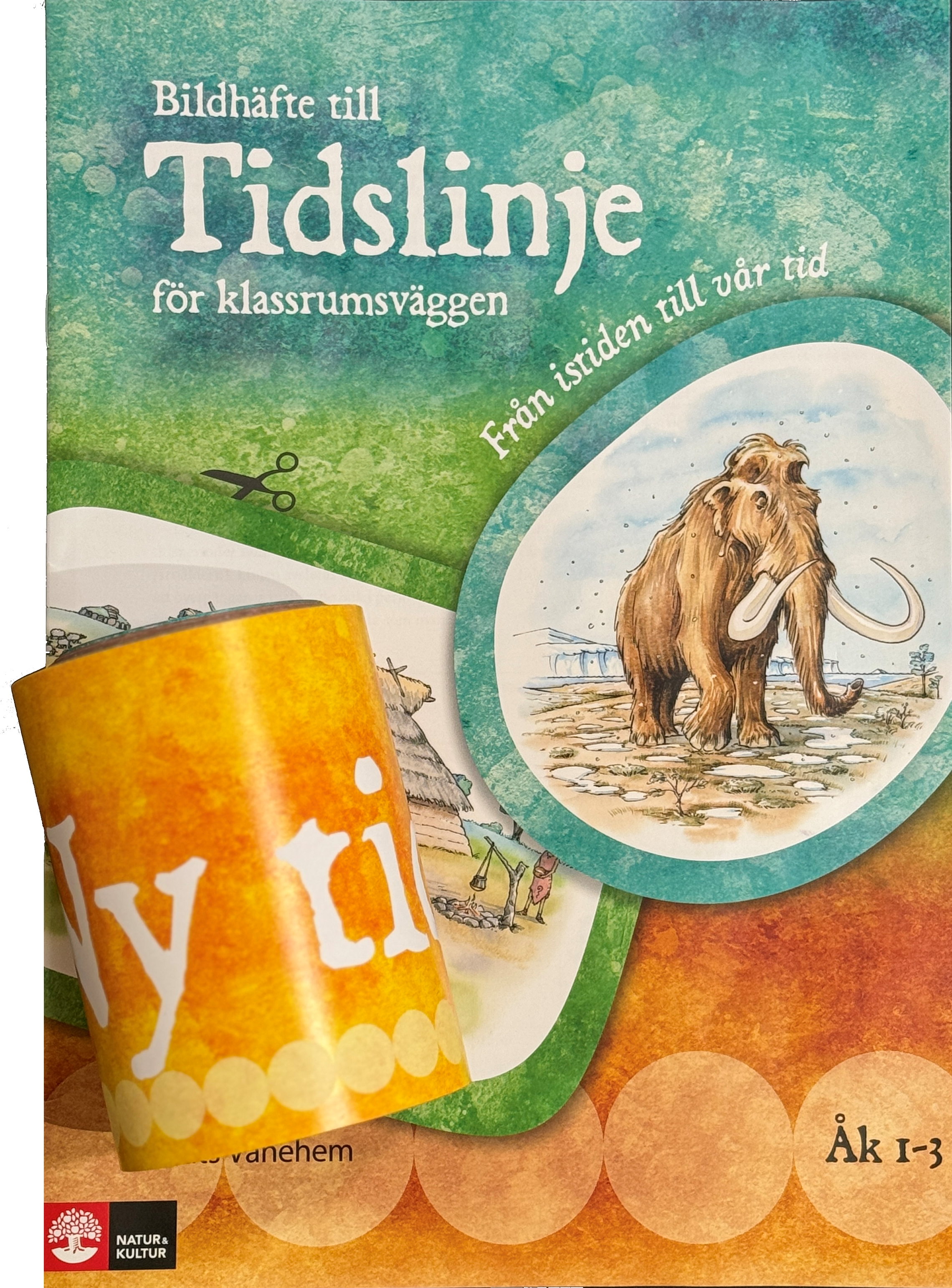 Tidslinje för klassrumsväggen åk 1-3 : Från istiden till vår tid