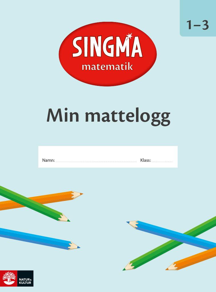 Singma matematik åk 1-3 Min mattelogg (10-pack)