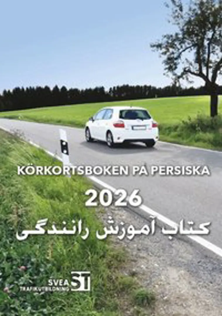 Körkortsboken på Persiska 2026